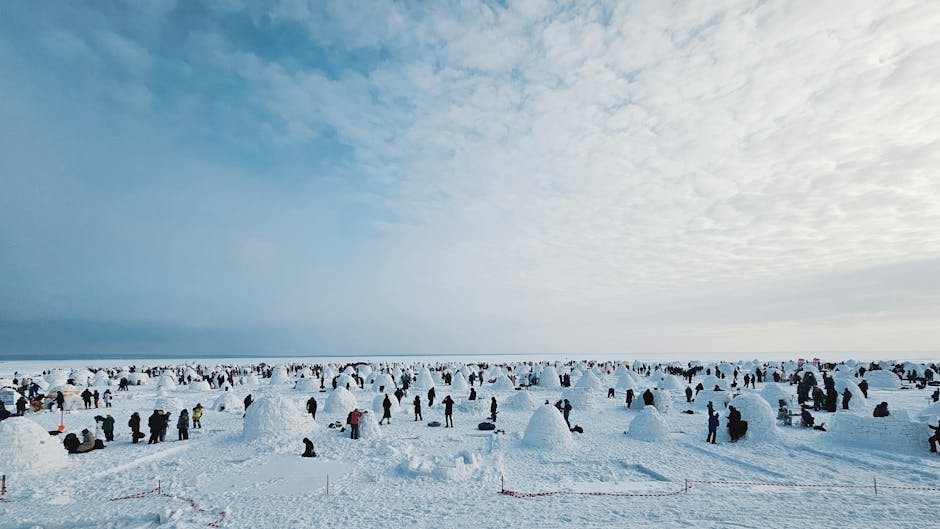 Arctic Igloo Hotels With Scenic Snow Horizons