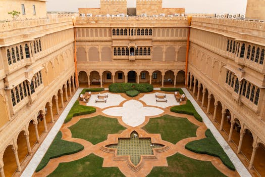 Cultural Heritage Resorts With Elegant Royal Suites