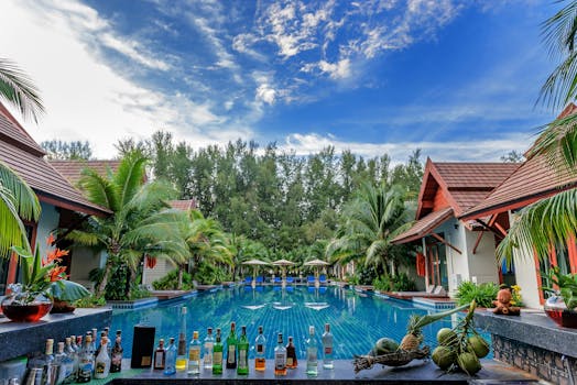Exclusive Resorts Surrounded by Tropical Nature