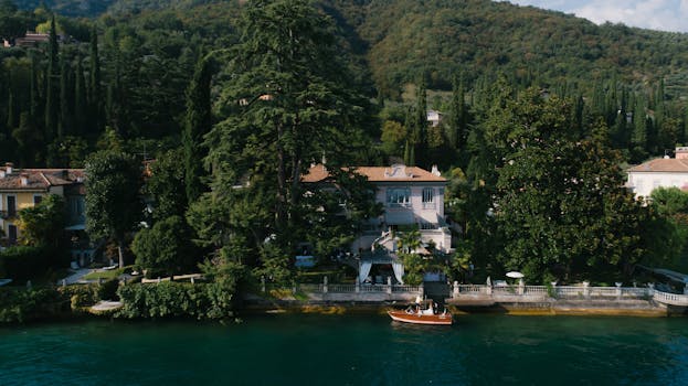 Lakefront Villas With Elegant Wooden Interiors
