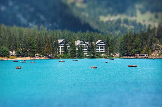 Lakeside Resorts With Stunning Mountain Views