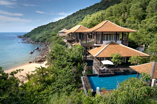 Luxury Forest Villas With Elegant Pool Decks
