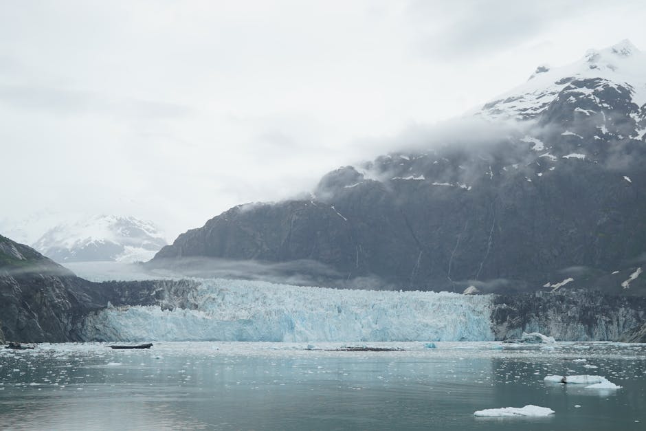 Luxury Glacier Hotels Surrounded by Frozen Mountain Landscapes