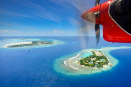 Luxury Island Hotels Surrounded by Coral Reefs
