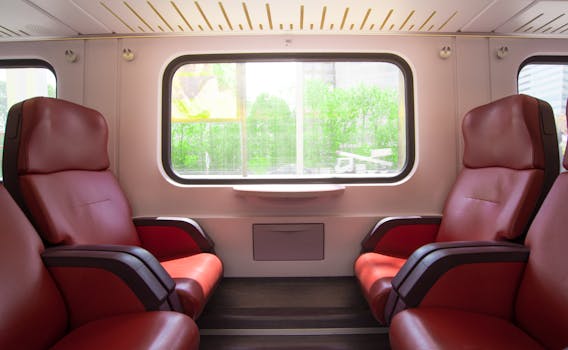 Luxury Train Suites With Iconic Window Views