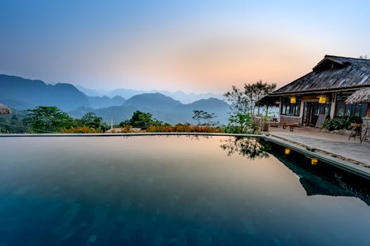 Luxury Tropical Hotels With Scenic Sunset Terraces