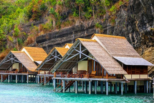 Luxury Tropical Lodges With Scenic Waterfall Views
