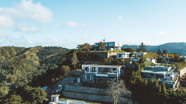 Rainforest Villas With Beautiful Green Panorama