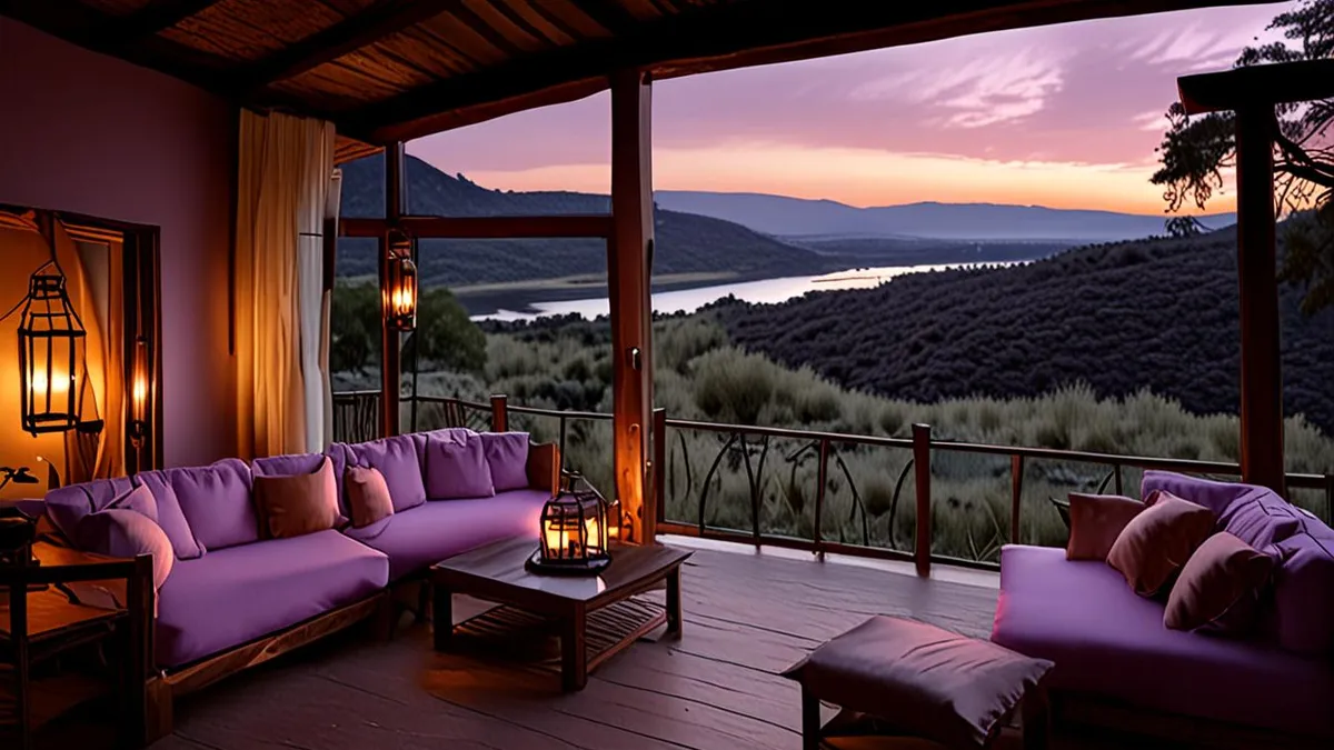 african safari lodge
