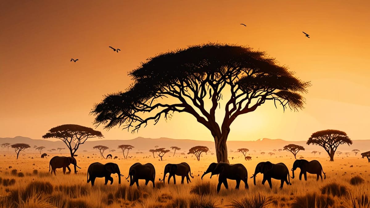 african safari lodge