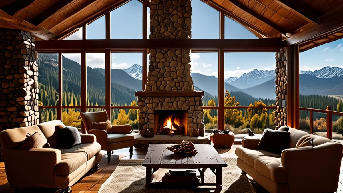 mountain lodge stay