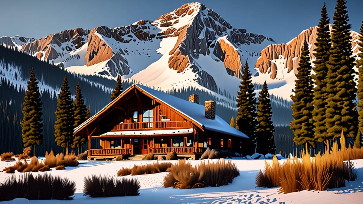 mountain lodge stay