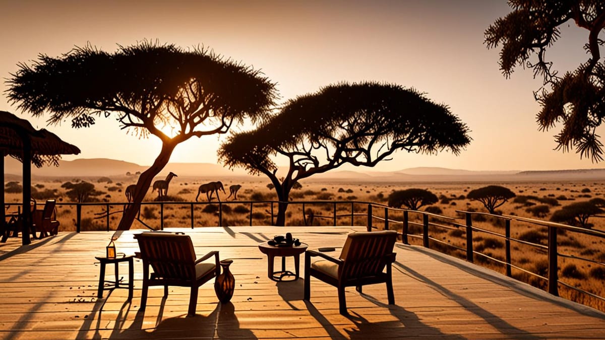 safari lodge vs tented camp